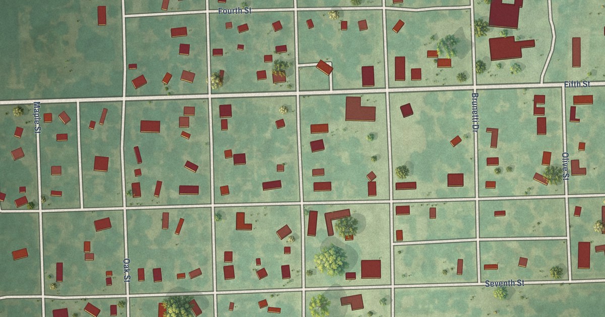 Map of McCune, Kansas in 2026