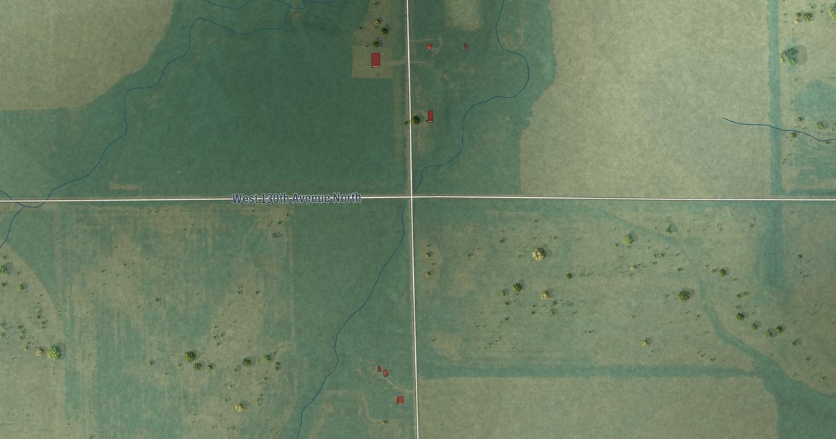 Map of Milton, Kansas in 2026