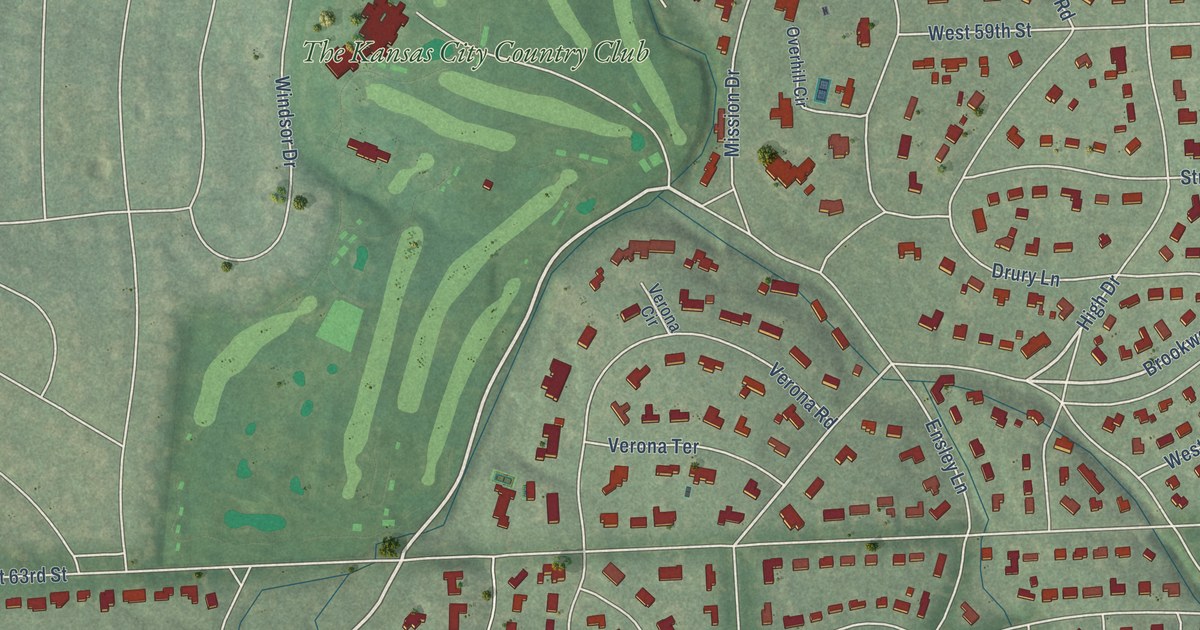 Map of Mission Hills, Kansas in 2026