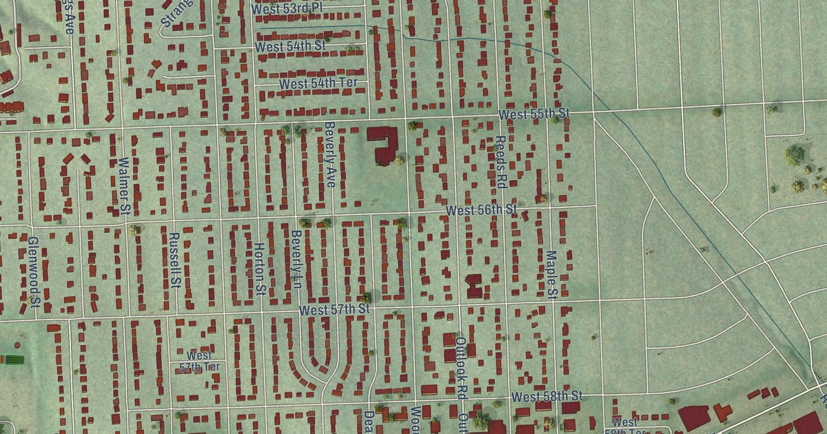 Map of Mission, Kansas in 2026