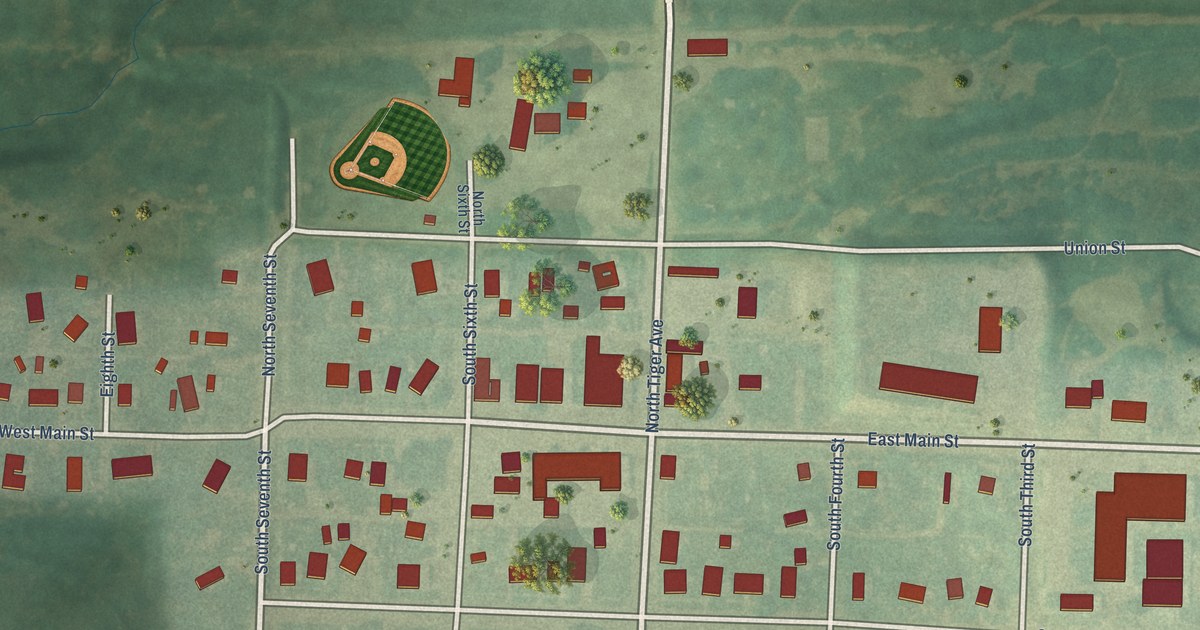 Map of Morland, Kansas in 2026