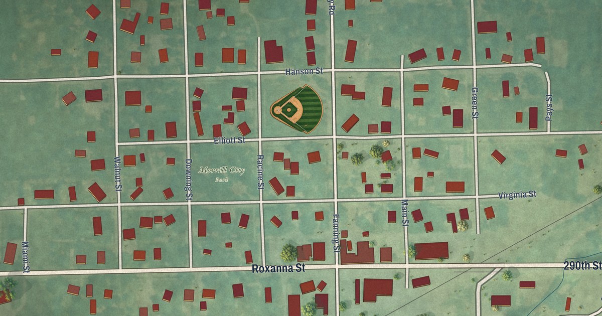Map of Morrill, Kansas in 2026