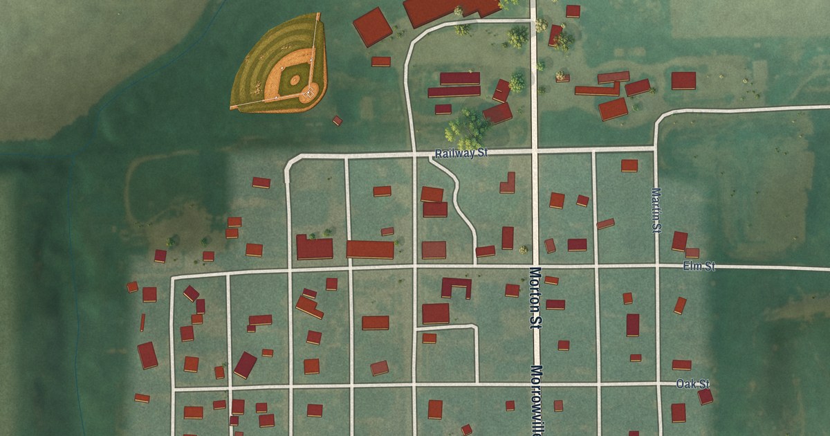 Map of Morrowville, Kansas in 2026