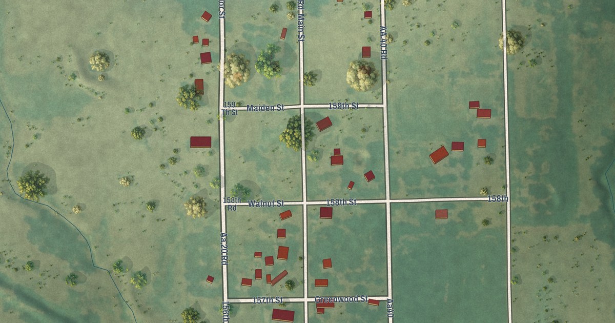 Map of Neal, Kansas in 2026