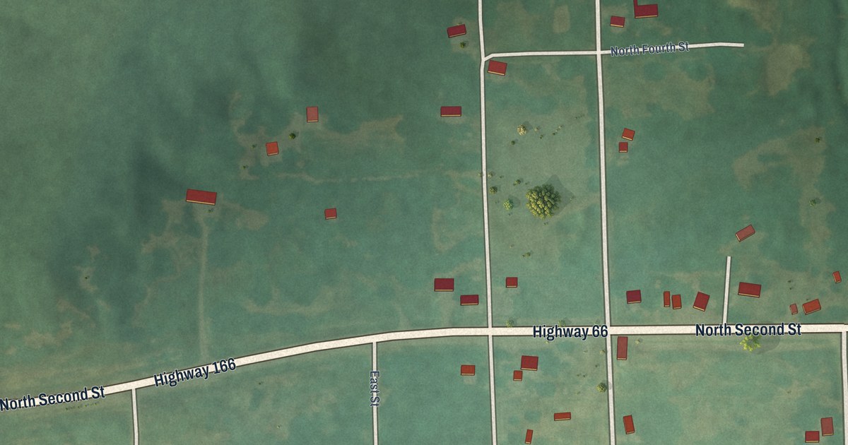 Map of Niotaze, Kansas in 2026
