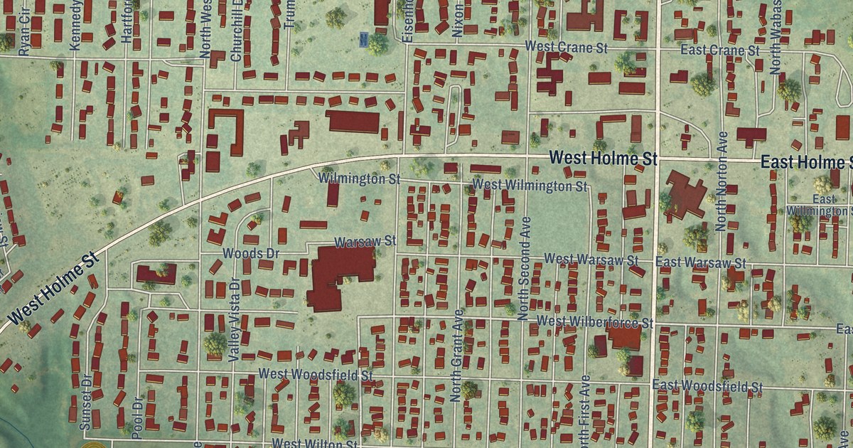 Map of Norton, Kansas in 2026