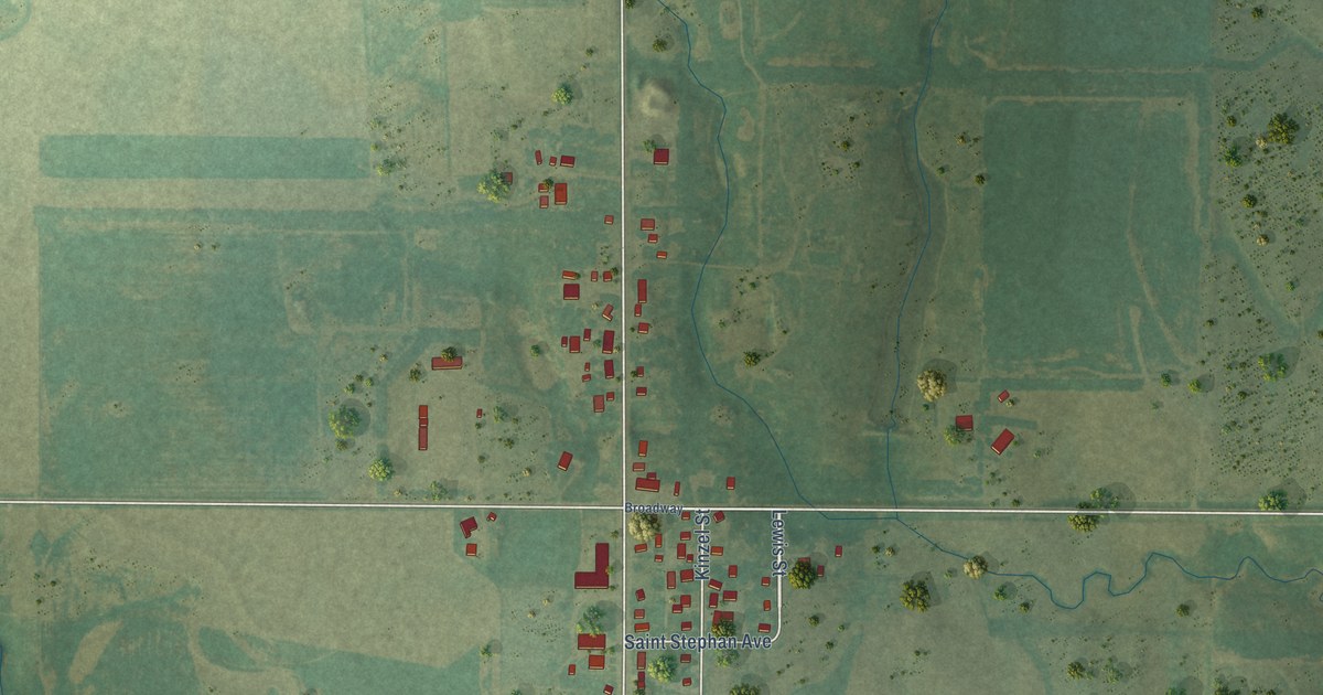 Map of Odin, Kansas in 2026