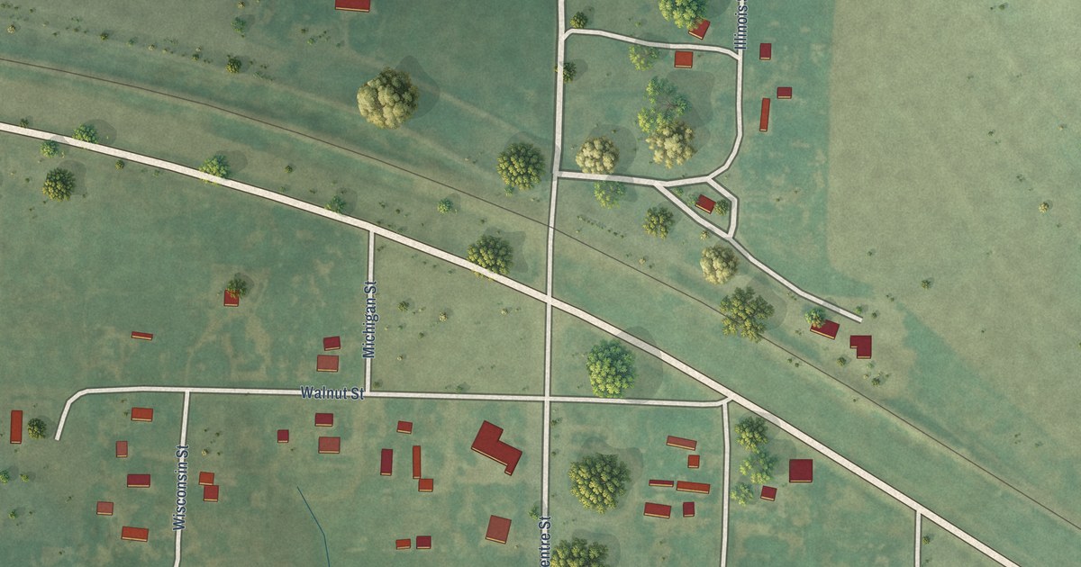 Map of Ogallah, Kansas in 2026