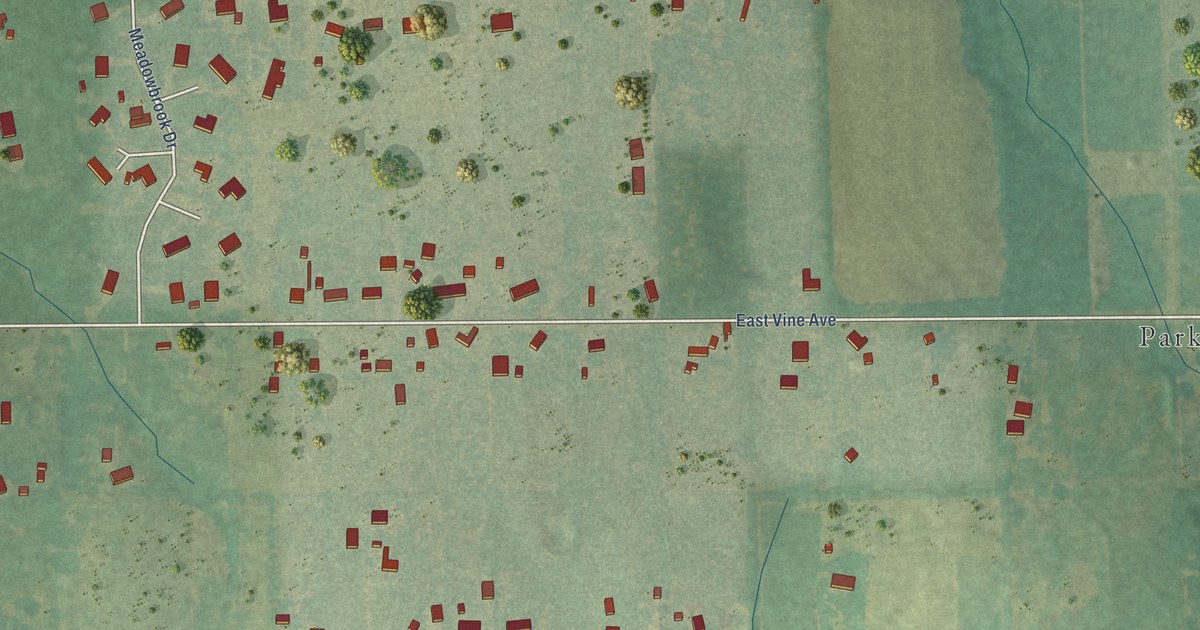 Map of Parkerfield, Kansas in 2026