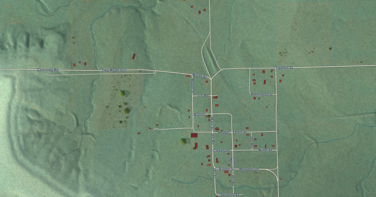 Map of Piedmont, Kansas in 2026