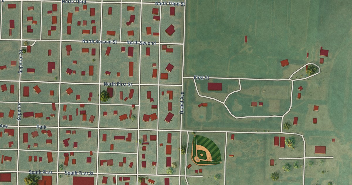 Map of Plains, Kansas in 2026