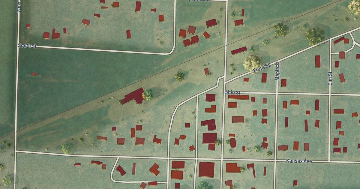 Map of Rexford, Kansas in 2026