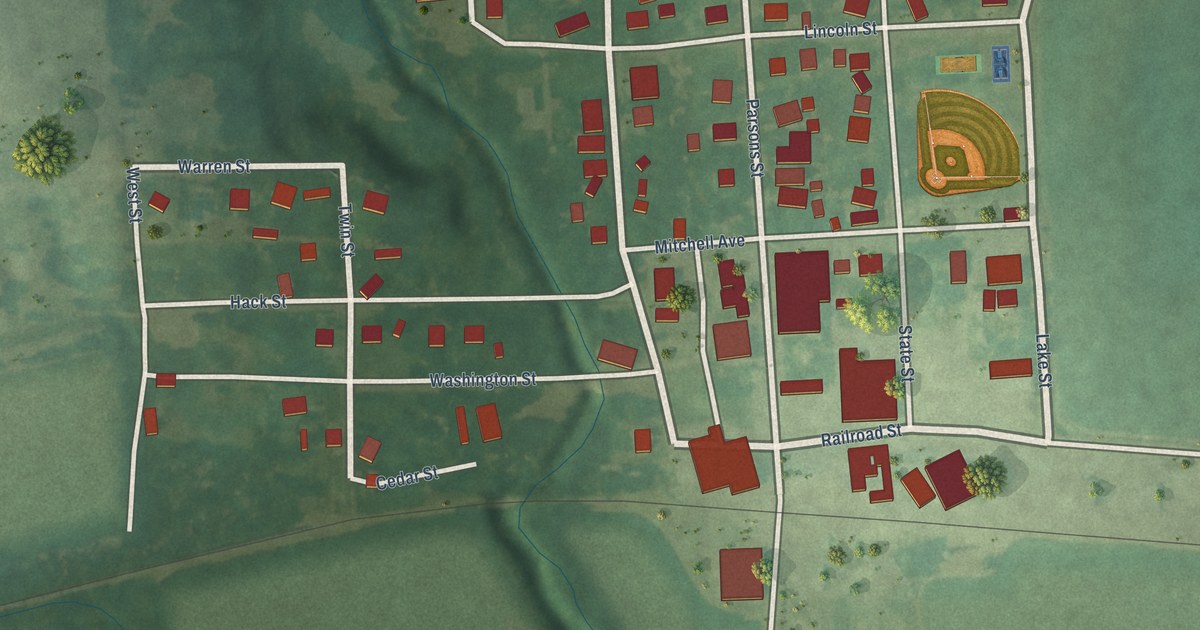 Map of Robinson, Kansas in 2026