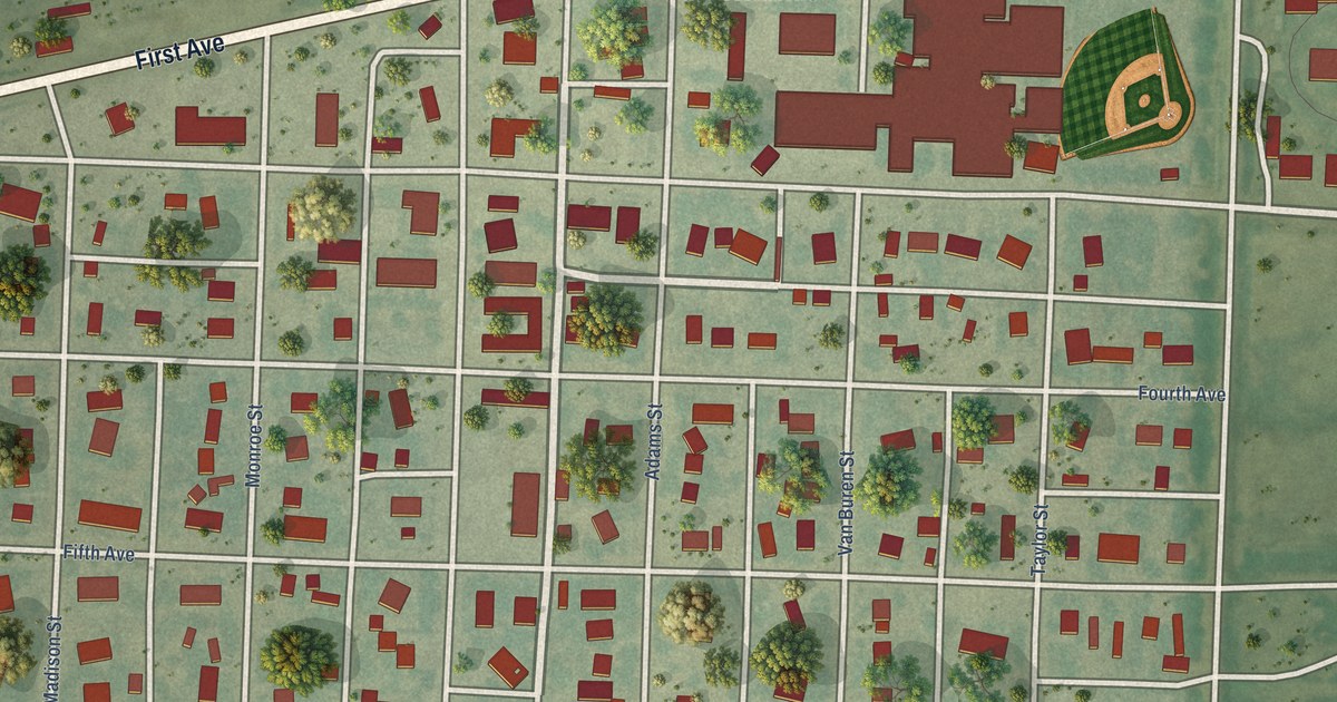 Map of Rolla, Kansas in 2026