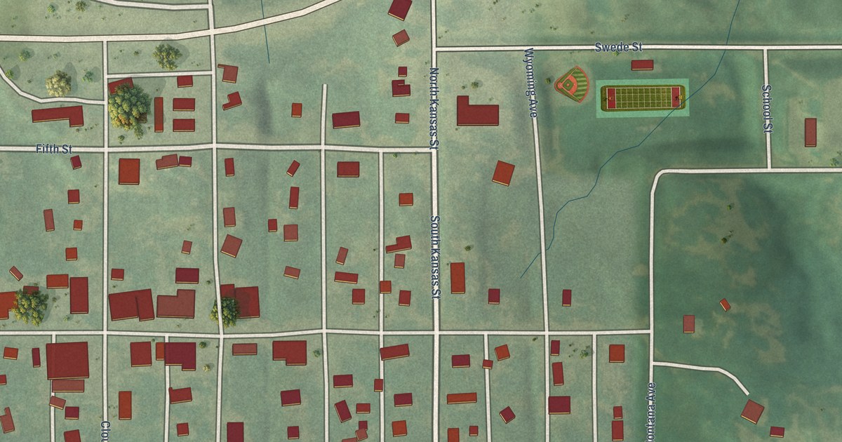Map of Scandia, Kansas in 2026
