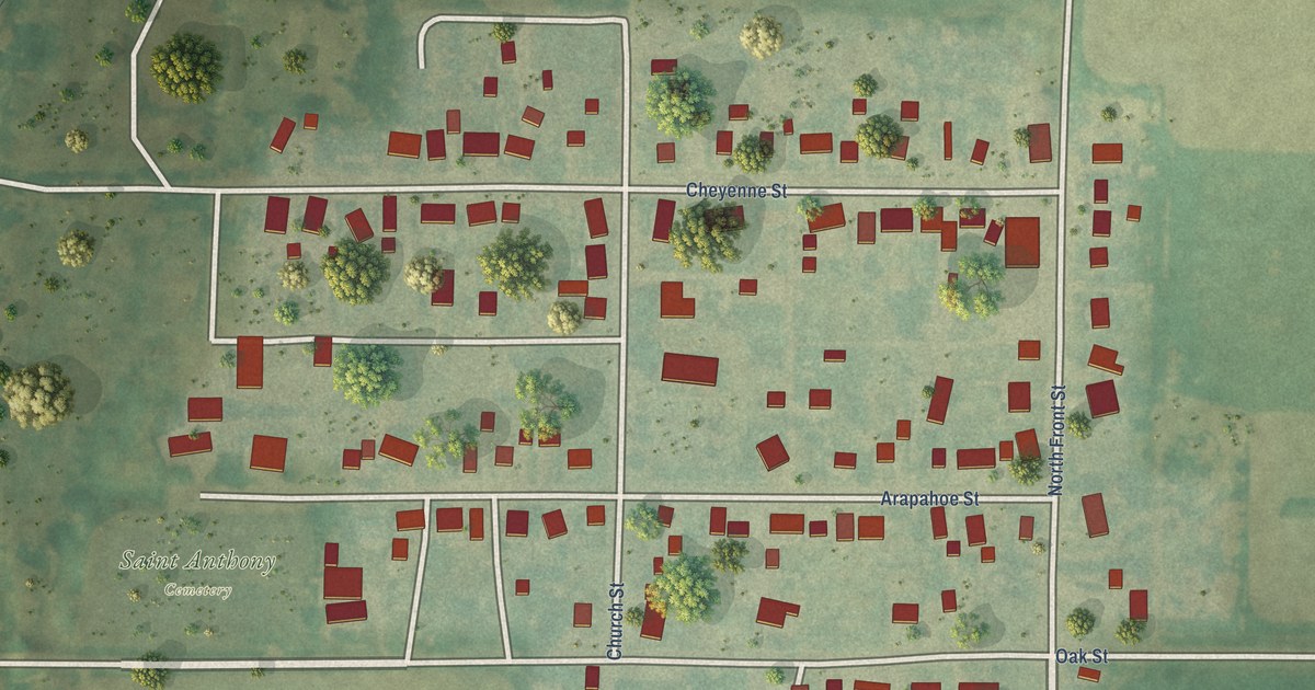 Map of Schoenchen, Kansas in 2026