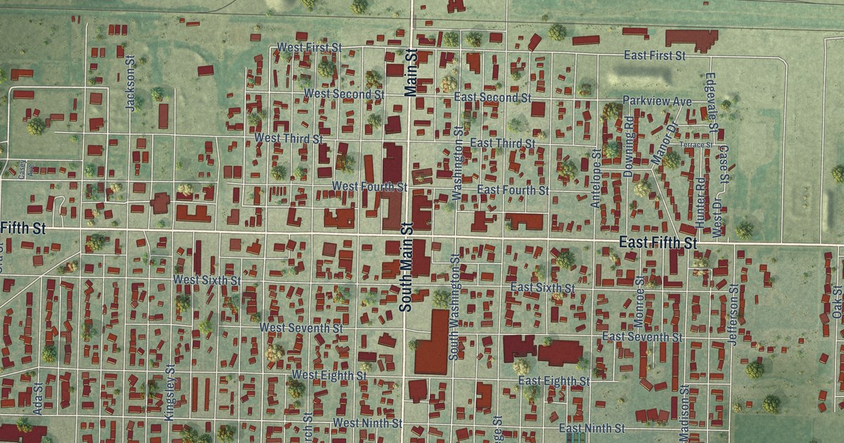 Map of Scott City, Kansas in 2026