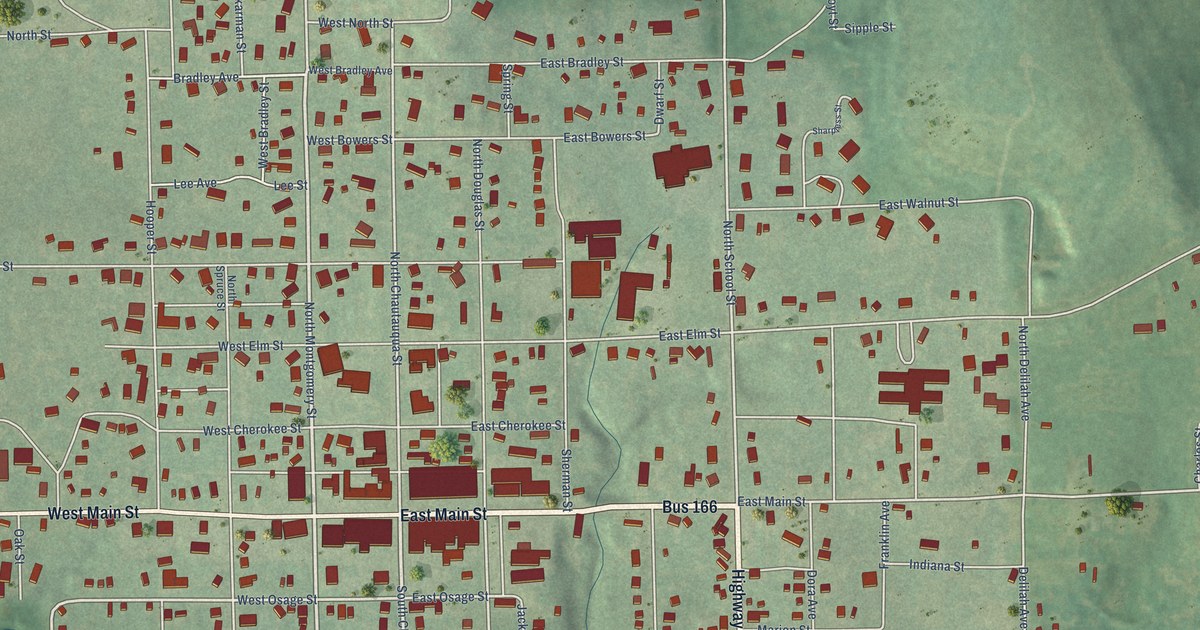 Map of Sedan, Kansas in 2026