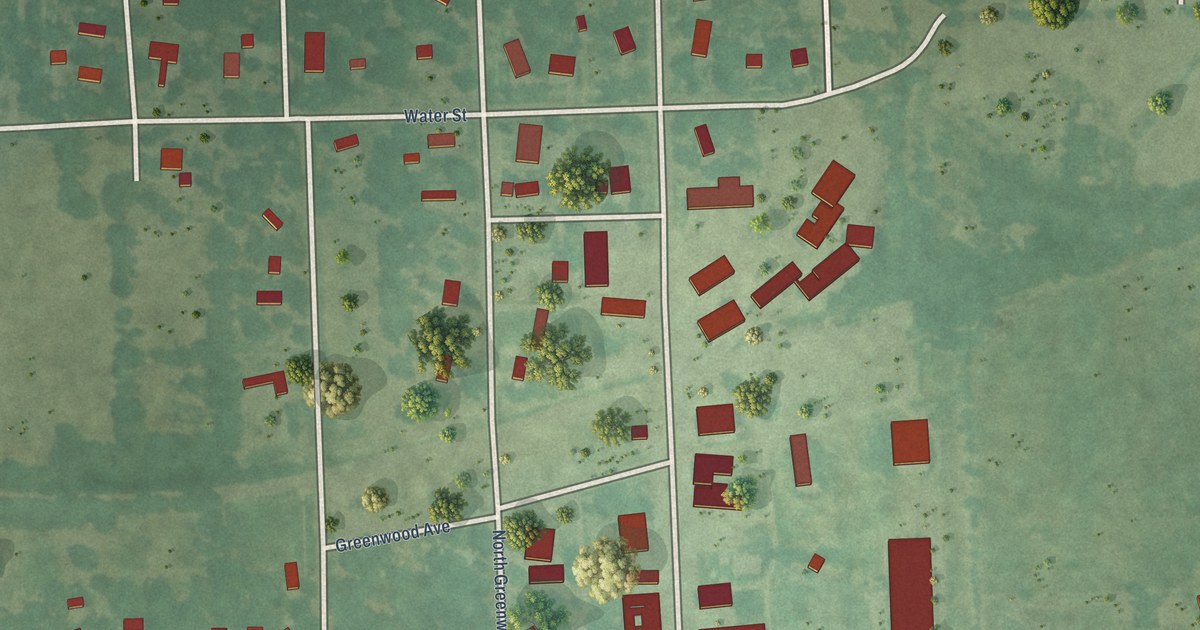Map of Severy, Kansas in 2026