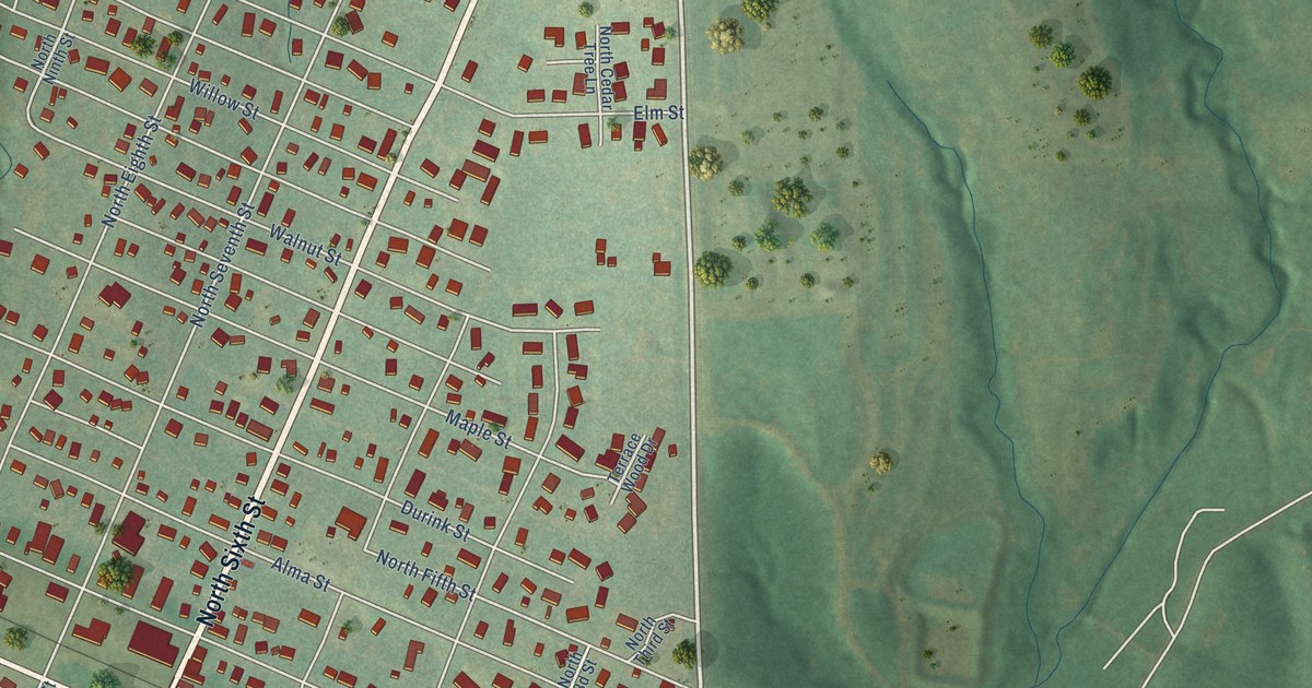 Map of St. Marys, Kansas in 2026