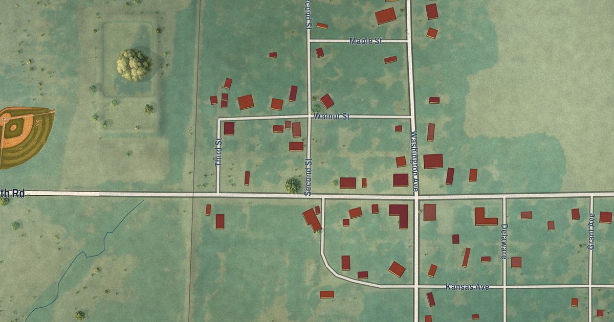 Map of Stark, Kansas in 2026