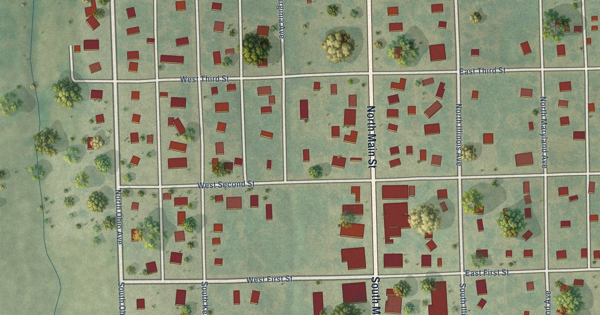 Map of Sylvan Grove, Kansas in 2026
