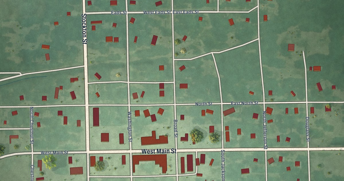 Map of Toronto, Kansas in 2026