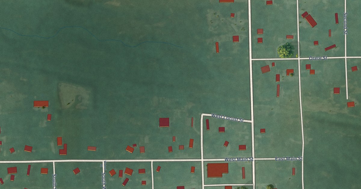 Map of Tyro, Kansas in 2026