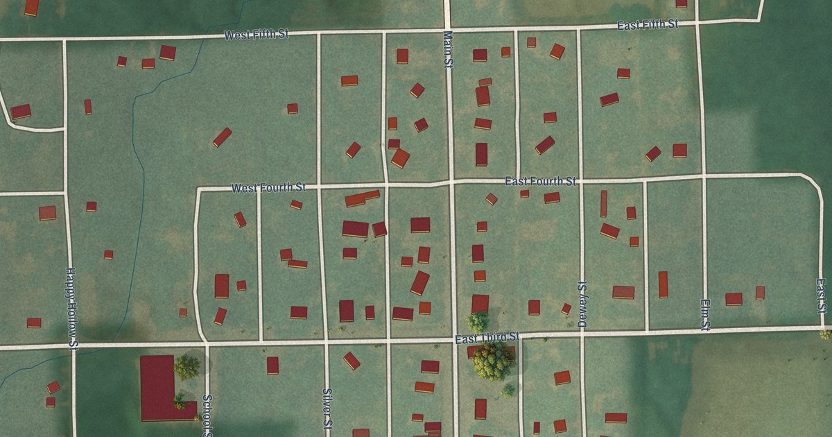 Map of Vermillion, Kansas in 2026
