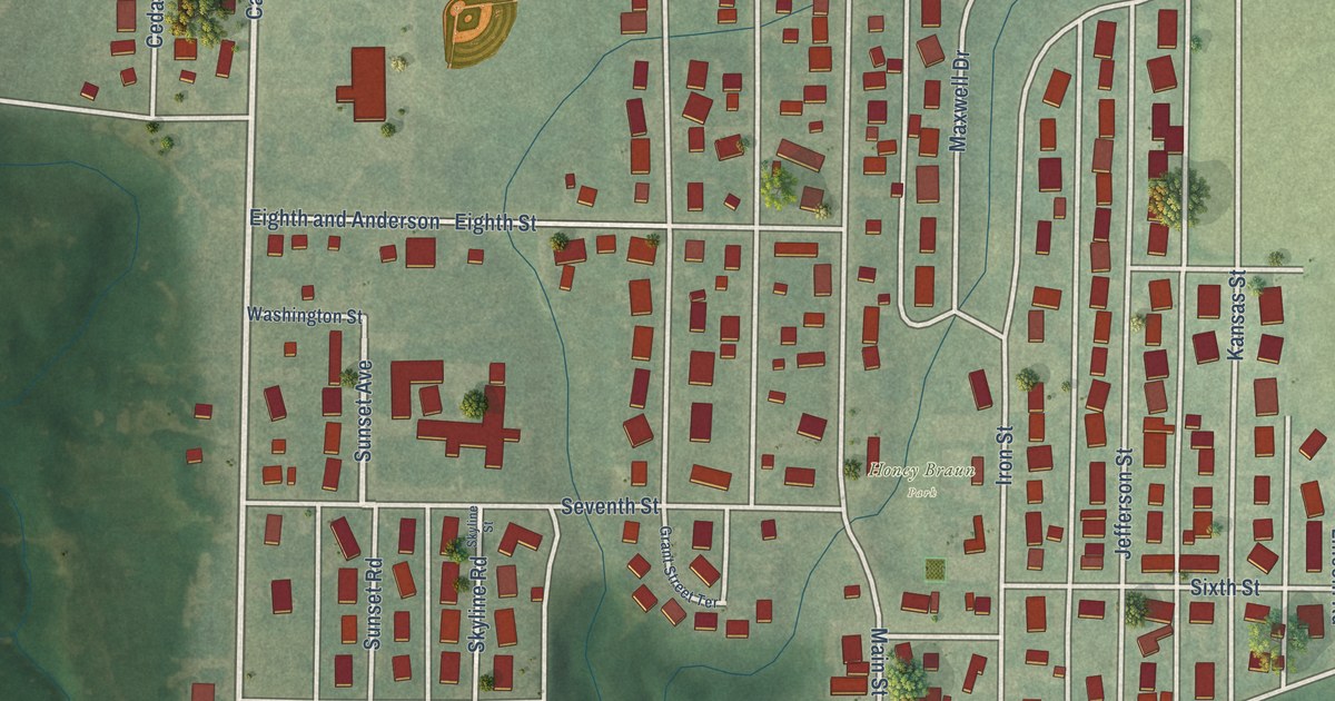 Map of Victoria, Kansas in 2026