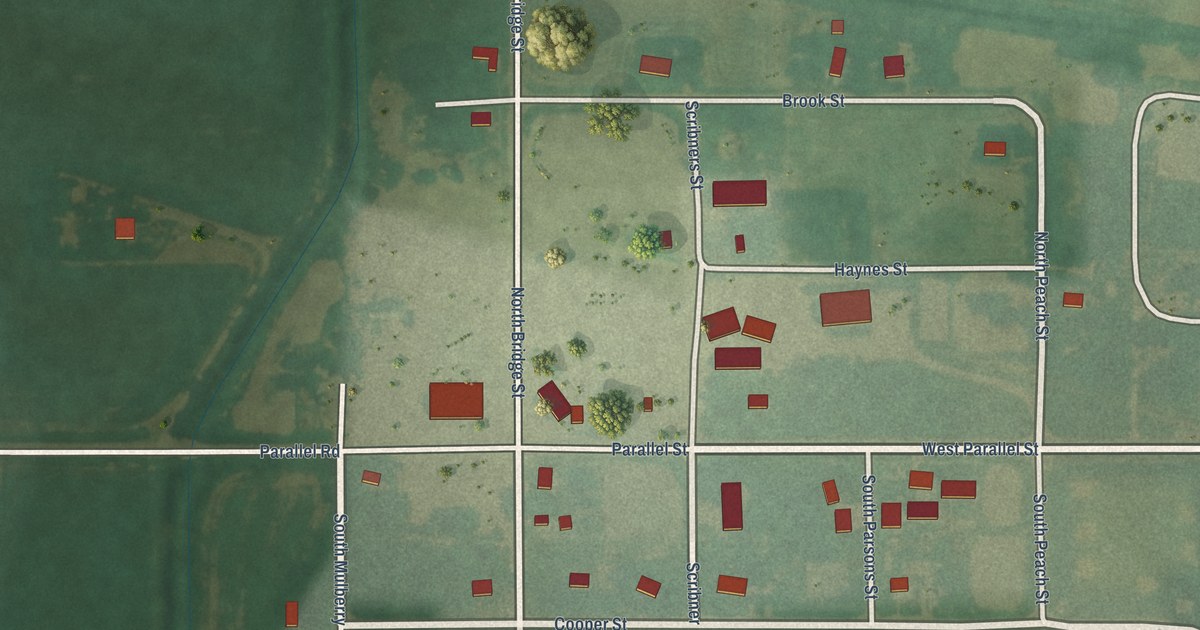 Map of Vining, Kansas in 2026