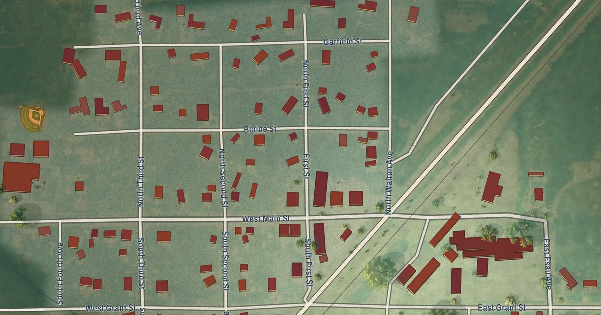 Map of Walton, Kansas in 2026