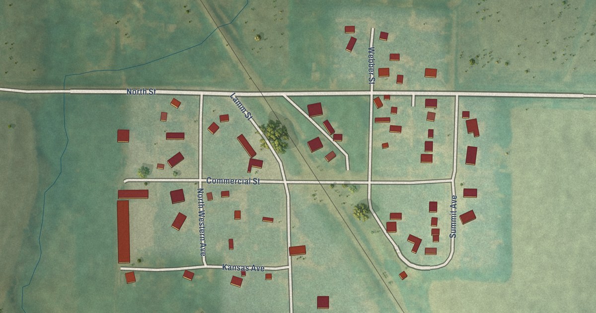 Map of Webber, Kansas in 2026
