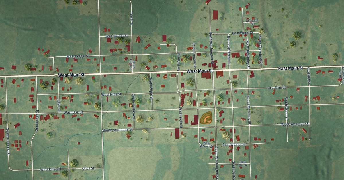 Map of Weir, Kansas in 2026