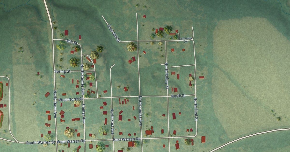 Map of Williamsburg, Kansas in 2026