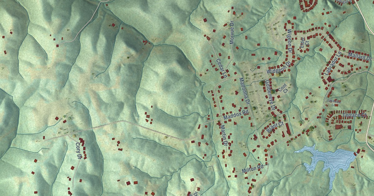 Map of Claryville, Kentucky in 2026