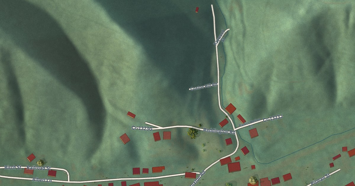 Map of Coxton, Kentucky in 2026