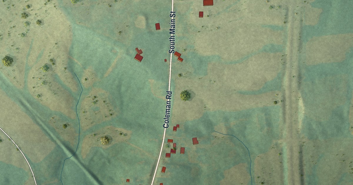 Map of Crayne, Kentucky in 2026