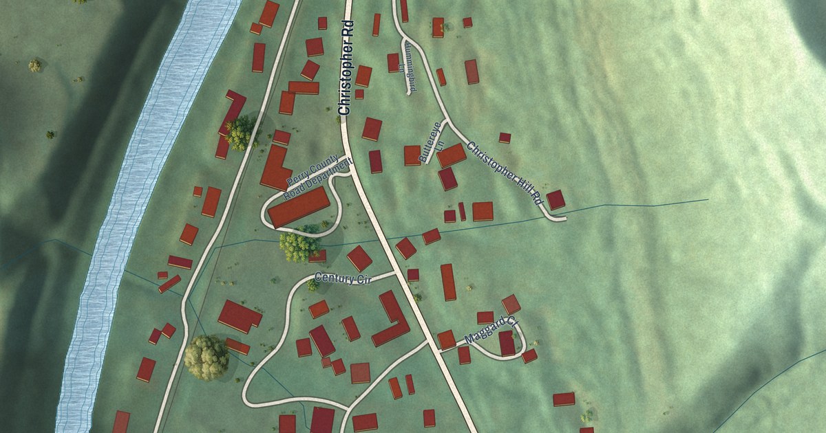 Map of Diablock, Kentucky in 2026