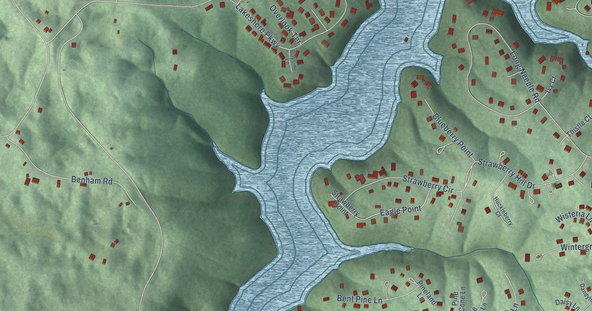 Map of Doe Valley, Kentucky in 2026