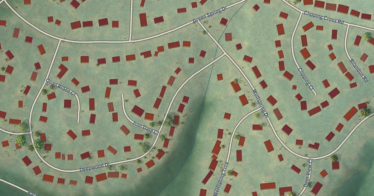 Map of Green Spring, Kentucky in 2026