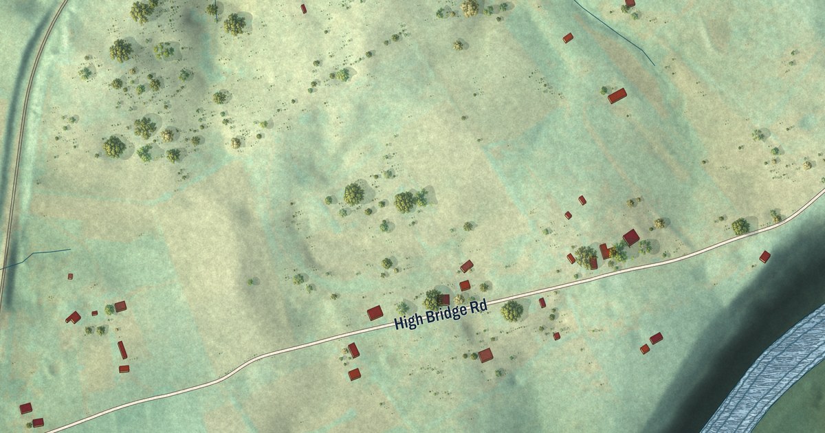 Map of High Bridge, Kentucky in 2026