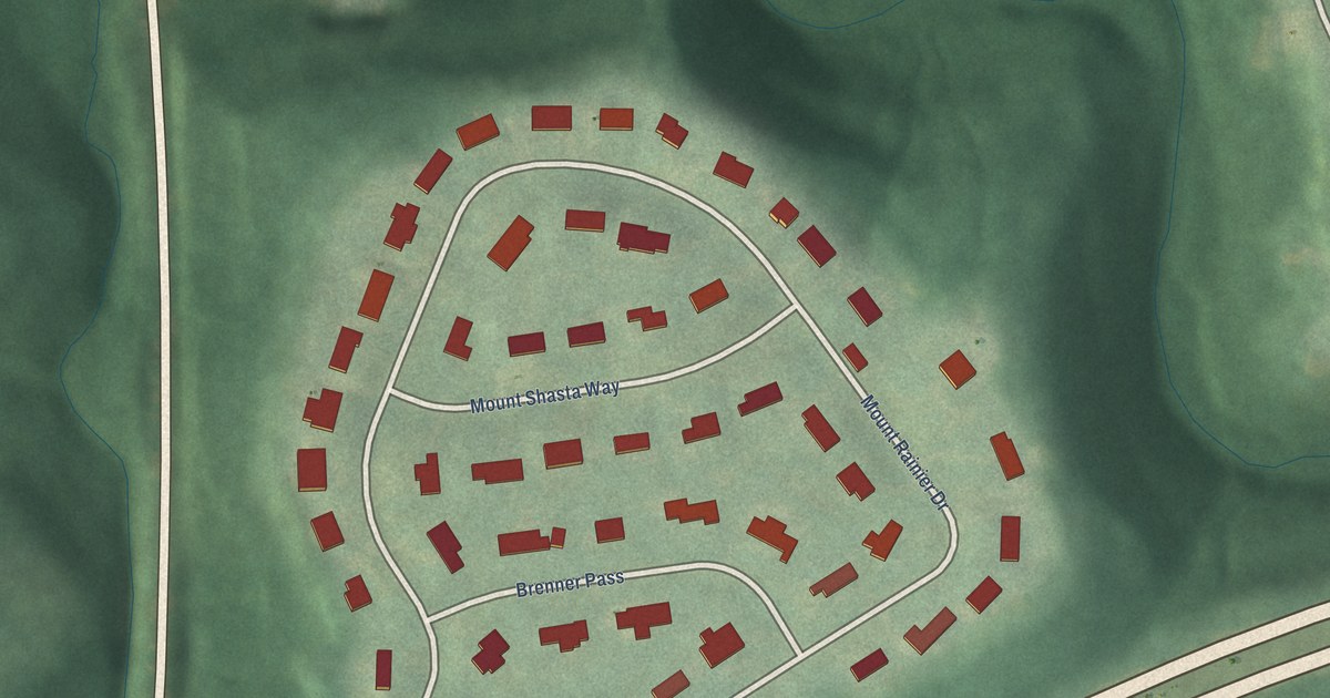 Map of Hills and Dales, Kentucky in 2026