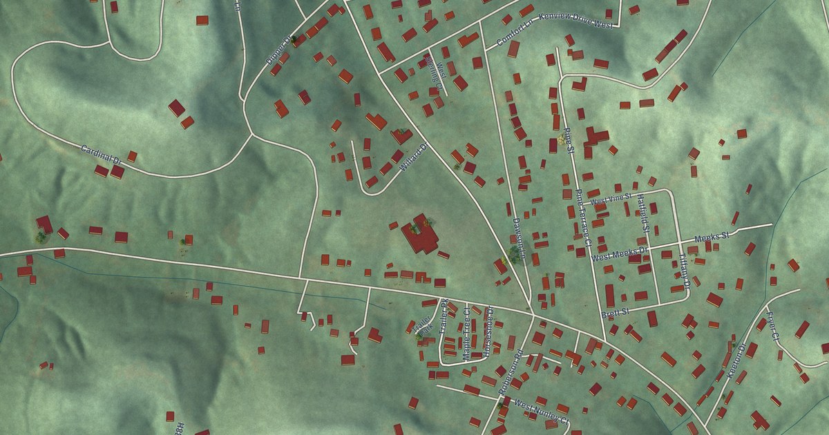 Map of Ironville, Kentucky in 2026