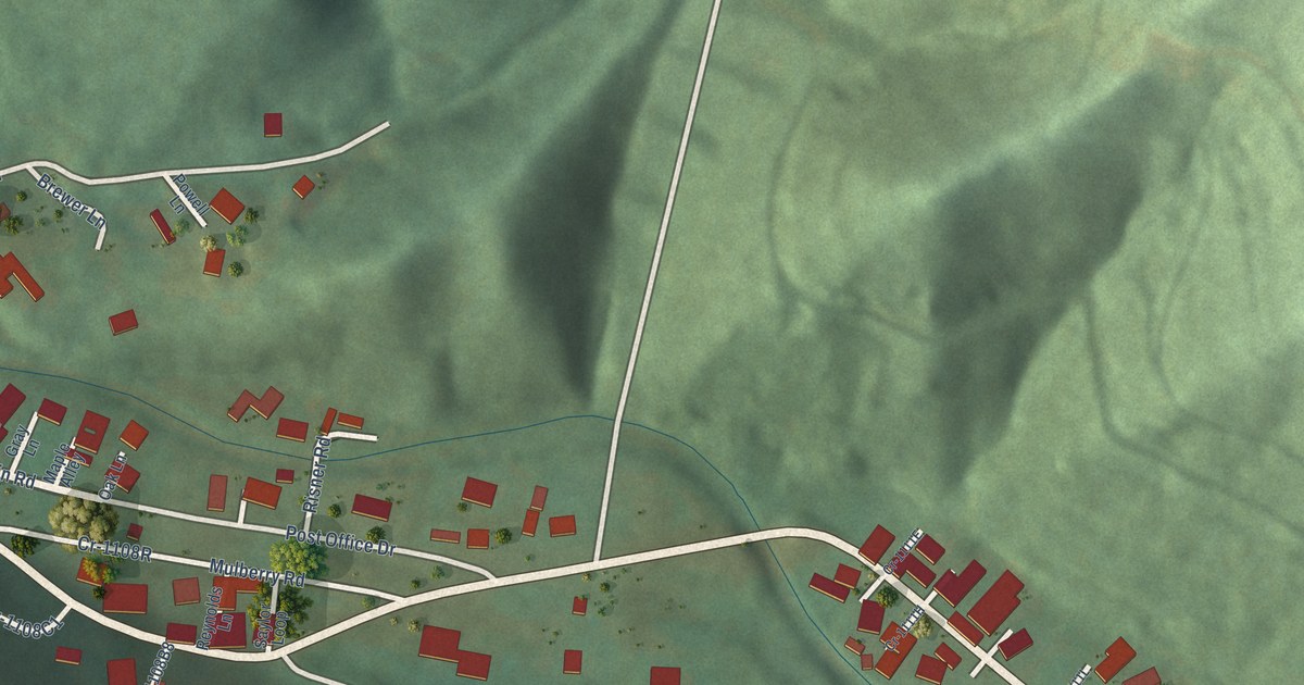 Map of Kenvir, Kentucky in 2026