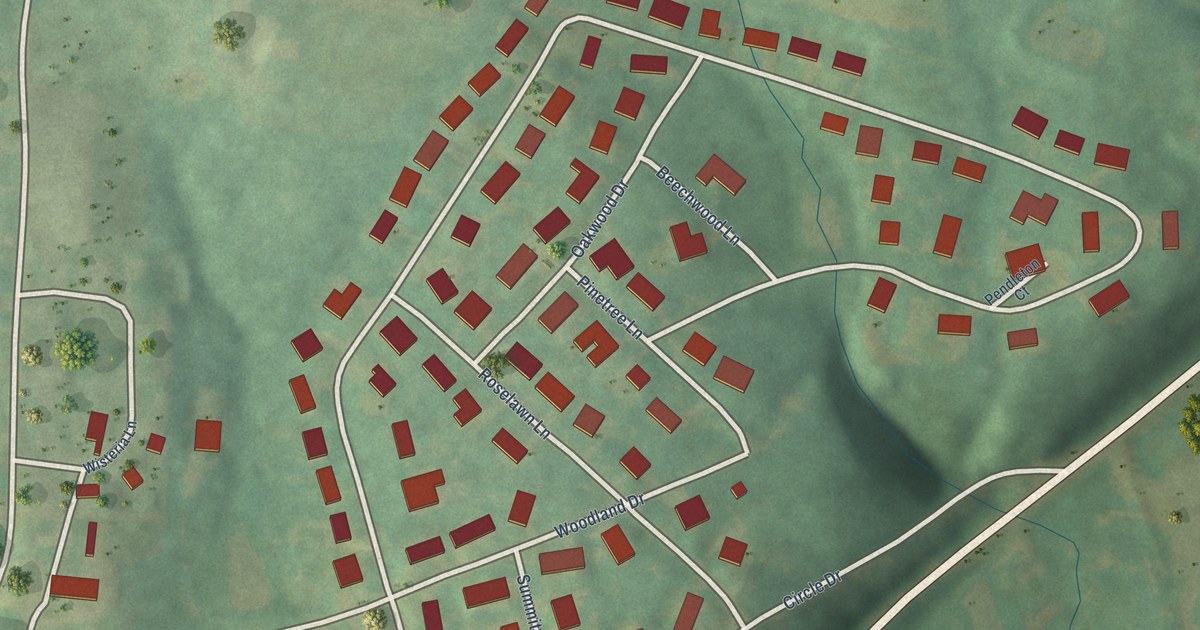 Map of Lakeview Heights, Kentucky in 2026