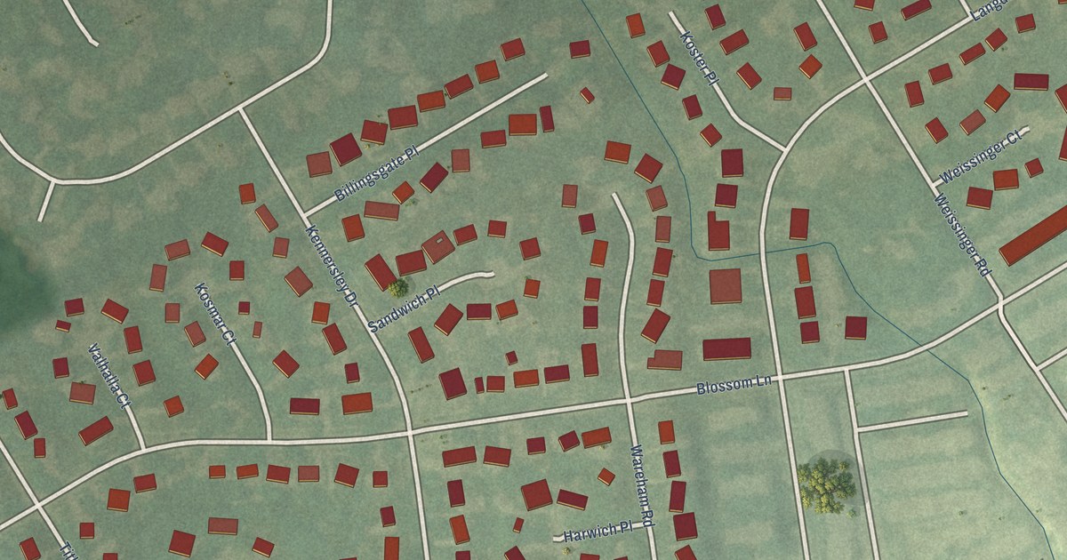 Map of Langdon Place, Kentucky in 2026