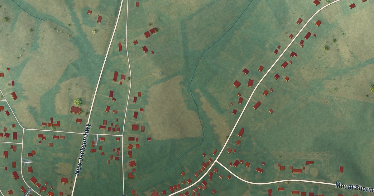 Map of Magnolia, Kentucky in 2026