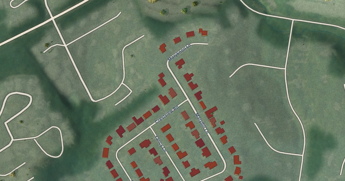Map of Maryhill Estates, Kentucky in 2026