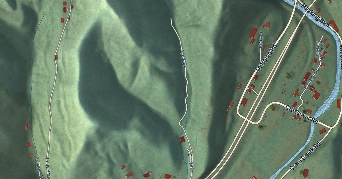 Map of Mayking, Kentucky in 2026
